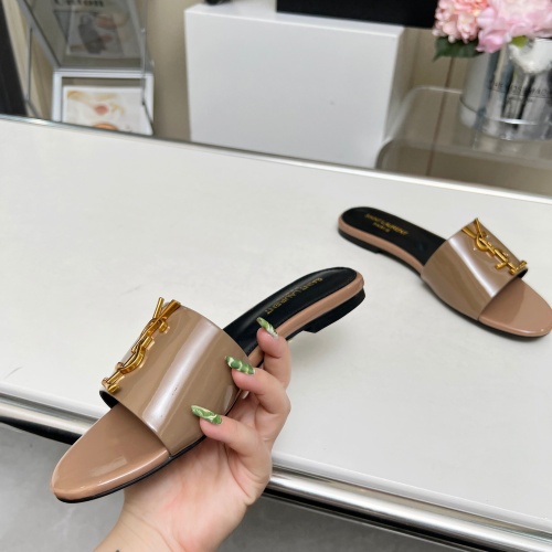 Replica Yves Saint Laurent YSL Slippers For Women #1211069 $80.00 USD for Wholesale