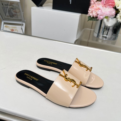 Replica Yves Saint Laurent YSL Slippers For Women #1211070 $80.00 USD for Wholesale