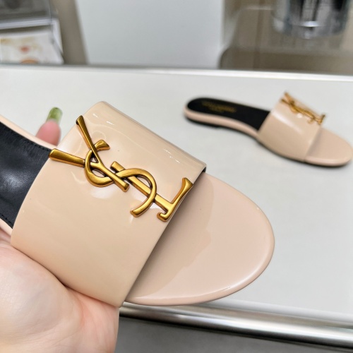 Replica Yves Saint Laurent YSL Slippers For Women #1211070 $80.00 USD for Wholesale