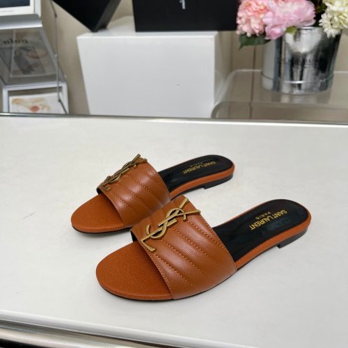 Replica Yves Saint Laurent YSL Slippers For Women #1211074, $80.00 USD, [ITEM#1211074], Replica Yves Saint Laurent YSL Slippers outlet from China