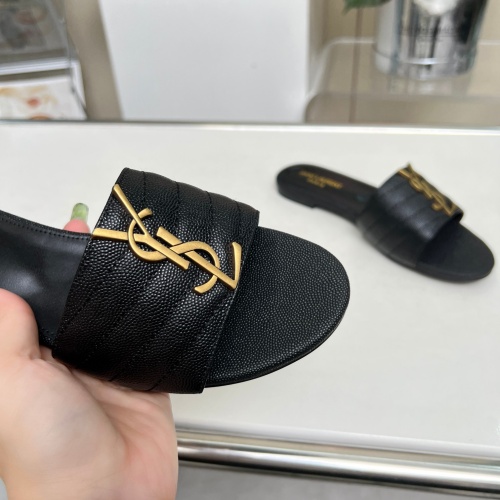 Replica Yves Saint Laurent YSL Slippers For Women #1211075 $80.00 USD for Wholesale