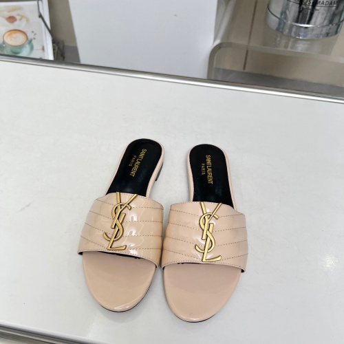 Replica Yves Saint Laurent YSL Slippers For Women #1211077 $80.00 USD for Wholesale