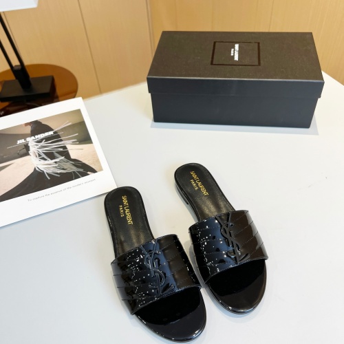 Replica Yves Saint Laurent YSL Slippers For Women #1211081 $80.00 USD for Wholesale