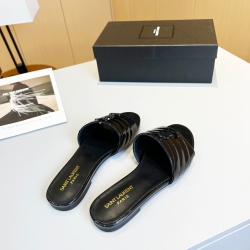 Replica Yves Saint Laurent YSL Slippers For Women #1211081 $80.00 USD for Wholesale