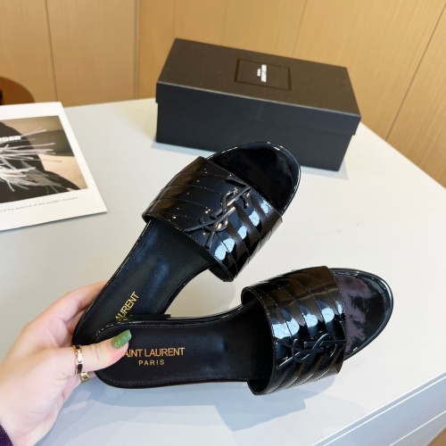 Replica Yves Saint Laurent YSL Slippers For Women #1211081 $80.00 USD for Wholesale