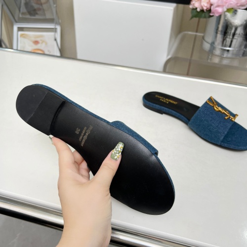 Replica Yves Saint Laurent YSL Slippers For Women #1211085 $80.00 USD for Wholesale