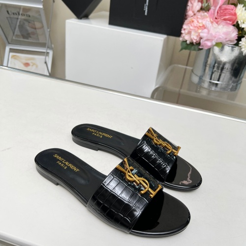 Replica Yves Saint Laurent YSL Slippers For Women #1211086 $80.00 USD for Wholesale