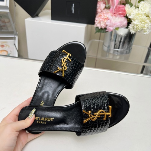 Replica Yves Saint Laurent YSL Slippers For Women #1211087 $80.00 USD for Wholesale