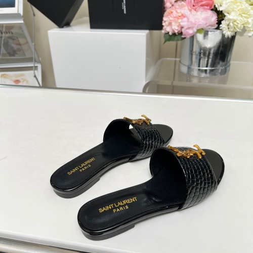 Replica Yves Saint Laurent YSL Slippers For Women #1211087 $80.00 USD for Wholesale