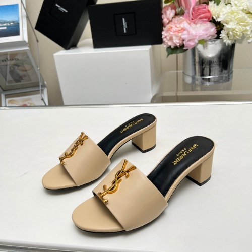 Replica Yves Saint Laurent YSL Slippers For Women #1211091, $100.00 USD, [ITEM#1211091], Replica Yves Saint Laurent YSL Slippers outlet from China