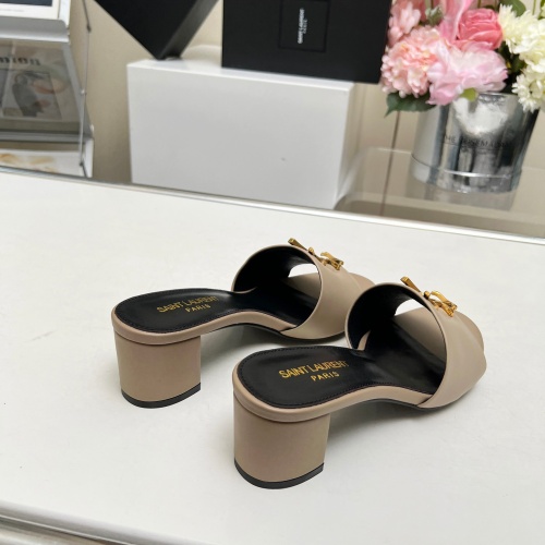 Replica Yves Saint Laurent YSL Slippers For Women #1211092 $100.00 USD for Wholesale