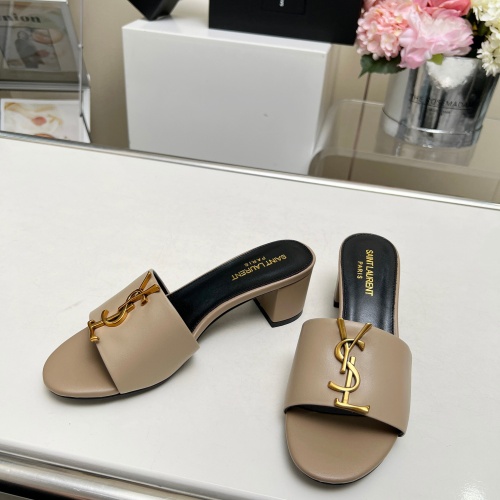 Replica Yves Saint Laurent YSL Slippers For Women #1211092 $100.00 USD for Wholesale