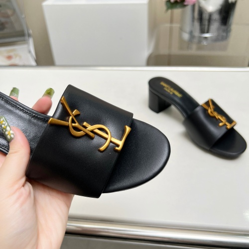 Replica Yves Saint Laurent YSL Slippers For Women #1211095 $100.00 USD for Wholesale