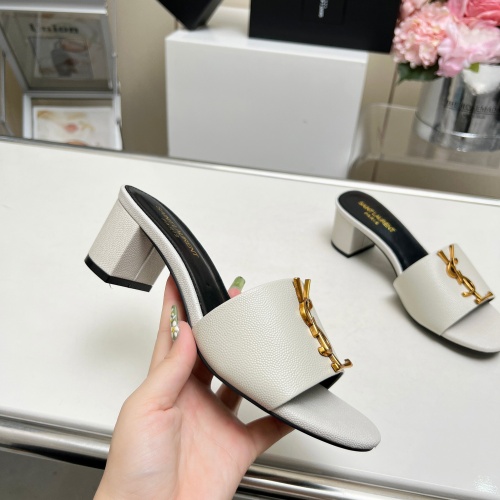 Replica Yves Saint Laurent YSL Slippers For Women #1211096 $100.00 USD for Wholesale