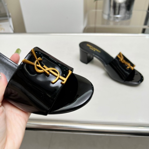 Replica Yves Saint Laurent YSL Slippers For Women #1211101 $100.00 USD for Wholesale