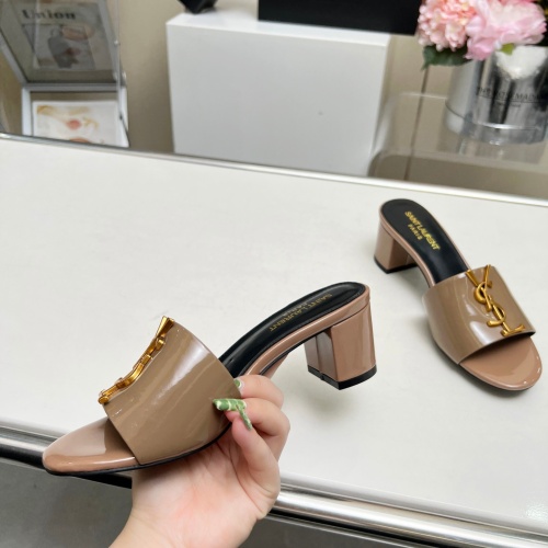 Replica Yves Saint Laurent YSL Slippers For Women #1211103 $100.00 USD for Wholesale