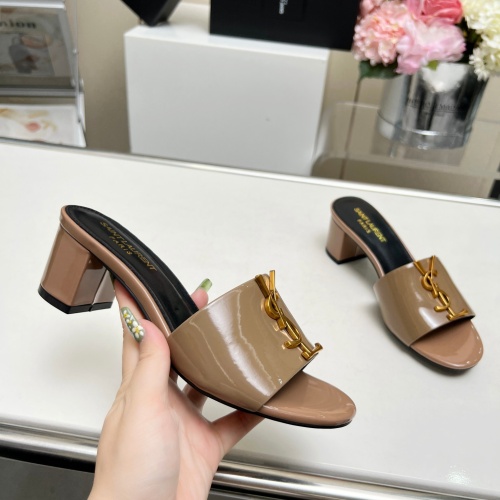 Replica Yves Saint Laurent YSL Slippers For Women #1211103 $100.00 USD for Wholesale