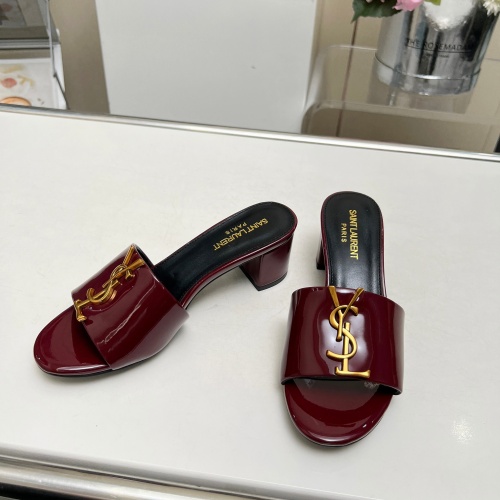 Replica Yves Saint Laurent YSL Slippers For Women #1211112, $100.00 USD, [ITEM#1211112], Replica Yves Saint Laurent YSL Slippers outlet from China