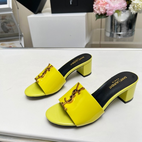 Replica Yves Saint Laurent YSL Slippers For Women #1211117 $100.00 USD for Wholesale