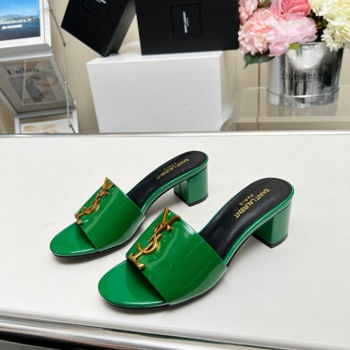 Replica Yves Saint Laurent YSL Slippers For Women #1211120 $100.00 USD for Wholesale