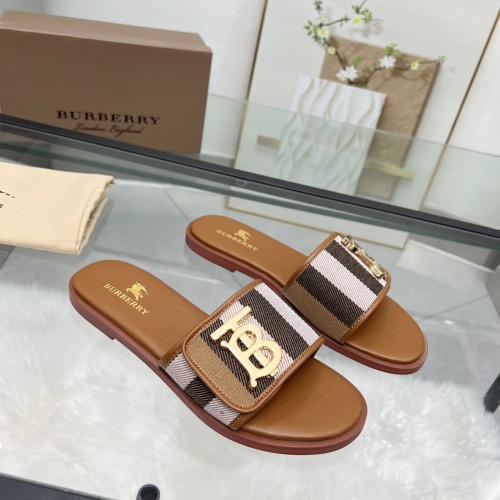 Replica Burberry Slippers For Women #1211122, $82.00 USD, [ITEM#1211122], Replica Burberry Slippers outlet from China