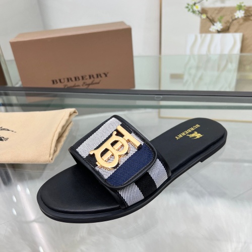 Replica Burberry Slippers For Women #1211123 $82.00 USD for Wholesale