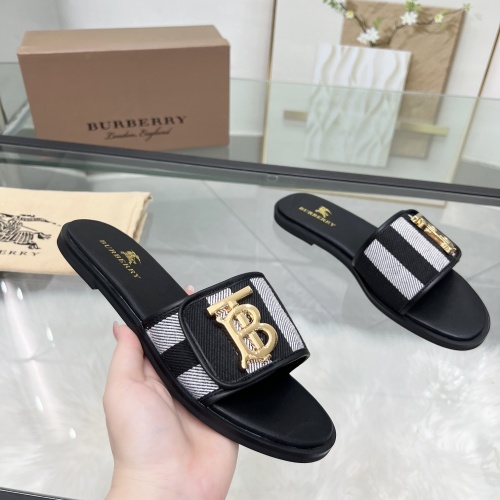 Replica Burberry Slippers For Women #1211124 $82.00 USD for Wholesale