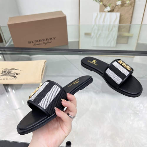 Replica Burberry Slippers For Women #1211124 $82.00 USD for Wholesale