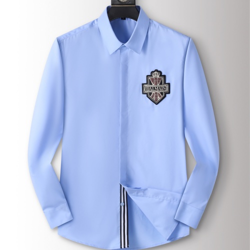 Replica Balmain Shirts Long Sleeved For Men #1211951, $40.00 USD, [ITEM#1211951], Replica Balmain Shirts outlet from China