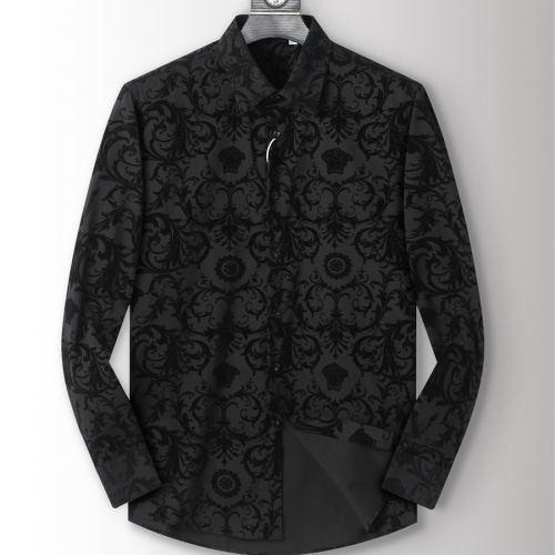 Replica Versace Shirts Long Sleeved For Men #1211979, $48.00 USD, [ITEM#1211979], Replica Versace Shirts outlet from China