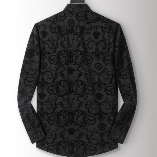 Replica Versace Shirts Long Sleeved For Men #1211979 $48.00 USD for Wholesale