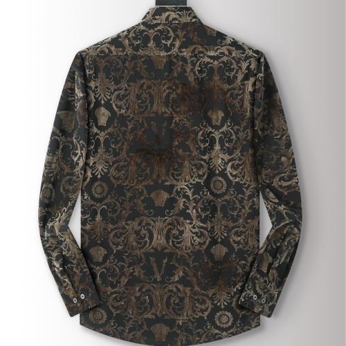 Replica Versace Shirts Long Sleeved For Men #1211980 $48.00 USD for Wholesale