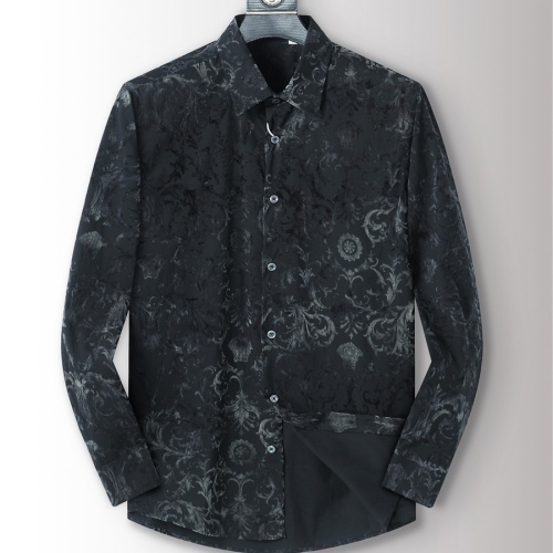Replica Versace Shirts Long Sleeved For Men #1211981, $48.00 USD, [ITEM#1211981], Replica Versace Shirts outlet from China