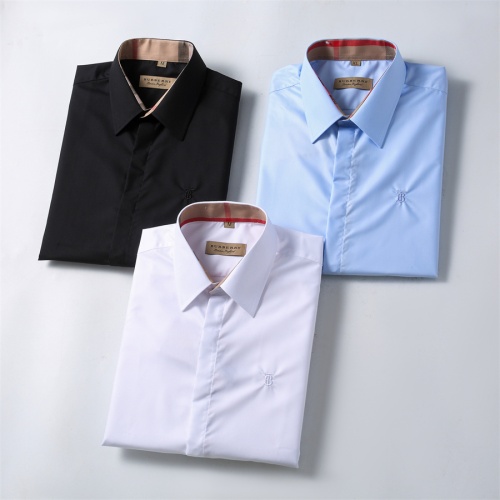 Replica Burberry Shirts Long Sleeved For Men #1211994 $34.00 USD for Wholesale