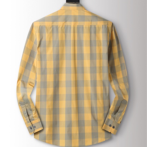 Replica Burberry Shirts Long Sleeved For Men #1211996 $34.00 USD for Wholesale