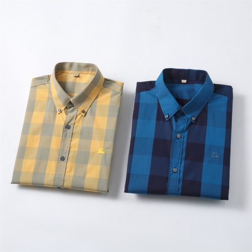 Replica Burberry Shirts Long Sleeved For Men #1211997 $34.00 USD for Wholesale