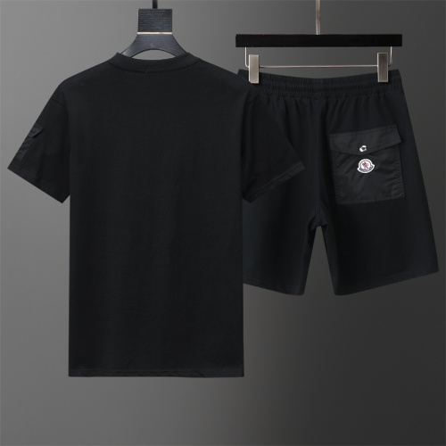 Replica Moncler Tracksuits Short Sleeved For Men #1212001 $42.00 USD for Wholesale