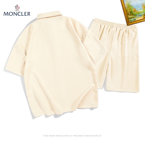 Replica Moncler Tracksuits Short Sleeved For Men #1212042 $48.00 USD for Wholesale