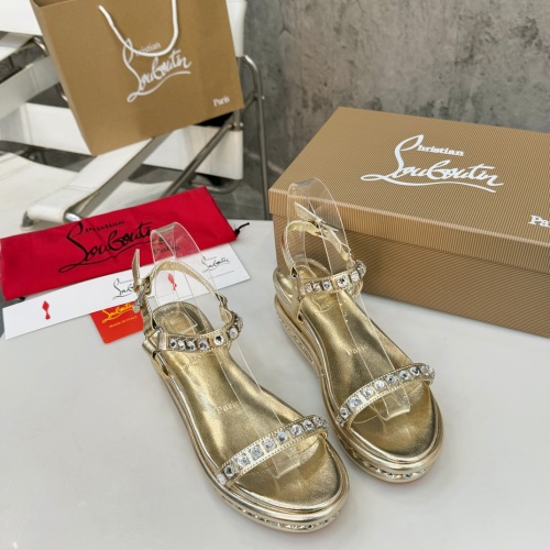 Replica Christian Louboutin Sandal For Women #1212130 $102.00 USD for Wholesale