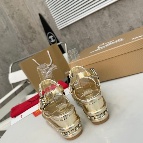 Replica Christian Louboutin Sandal For Women #1212130 $102.00 USD for Wholesale