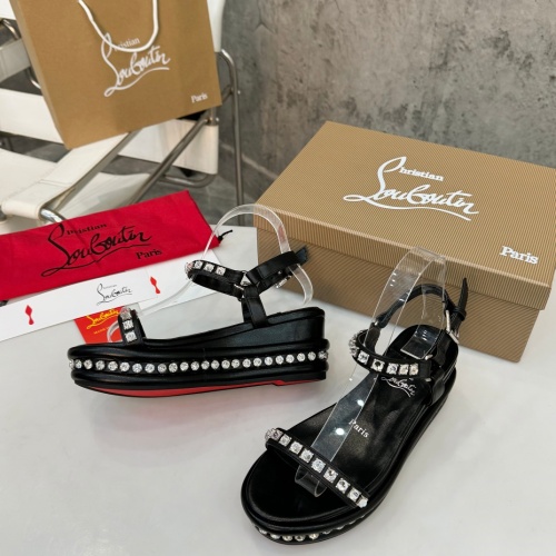 Replica Christian Louboutin Sandal For Women #1212133 $102.00 USD for Wholesale