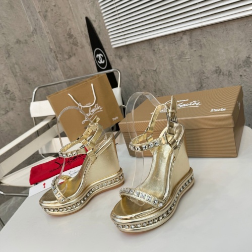 Replica Christian Louboutin Sandal For Women #1212135, $102.00 USD, [ITEM#1212135], Replica Christian Louboutin Sandal outlet from China