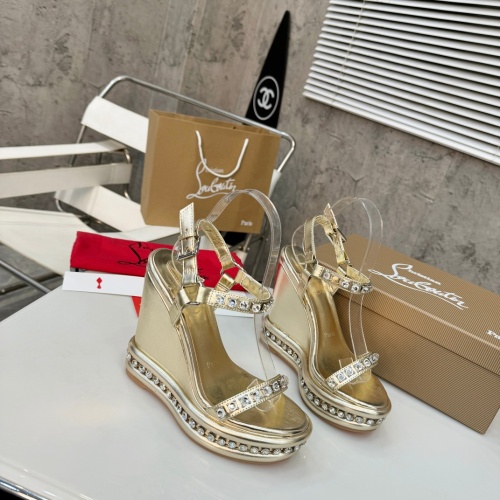 Replica Christian Louboutin Sandal For Women #1212135 $102.00 USD for Wholesale