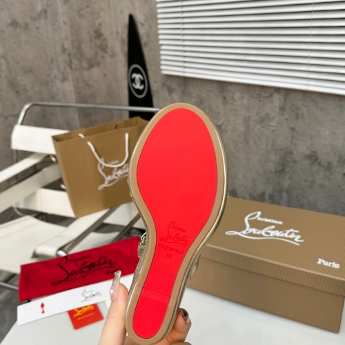 Replica Christian Louboutin Sandal For Women #1212136 $102.00 USD for Wholesale