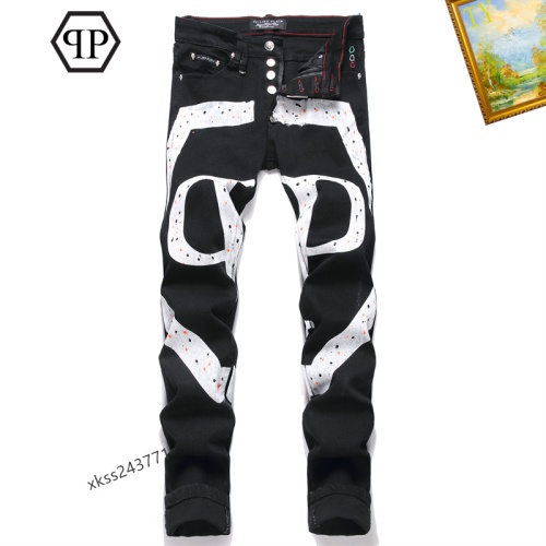 Replica Philipp Plein PP Jeans For Men #1212182, $48.00 USD, [ITEM#1212182], Replica Philipp Plein PP Jeans outlet from China