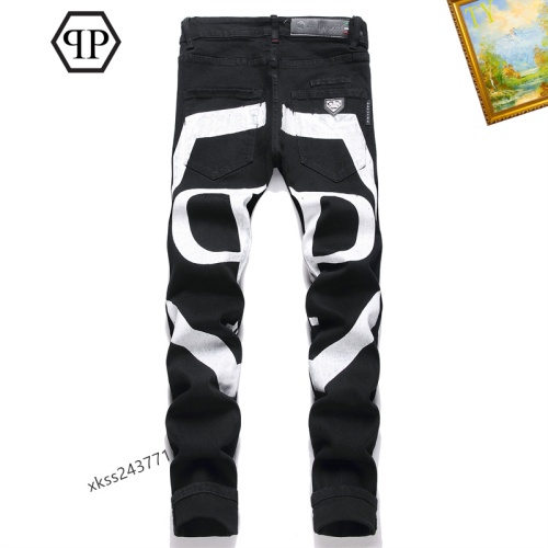 Replica Philipp Plein PP Jeans For Men #1212182 $48.00 USD for Wholesale