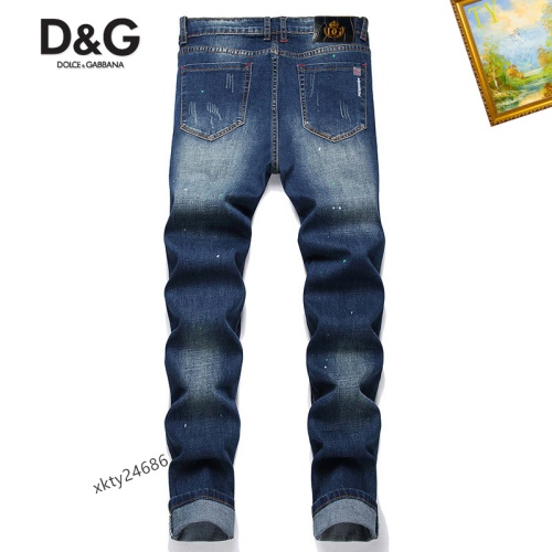 Replica Dolce & Gabbana D&G Jeans For Men #1212186 $48.00 USD for Wholesale