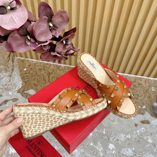 Replica Valentino Slippers For Women #1212188 $112.00 USD for Wholesale