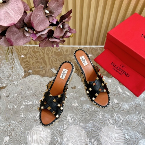 Replica Valentino Slippers For Women #1212189 $112.00 USD for Wholesale