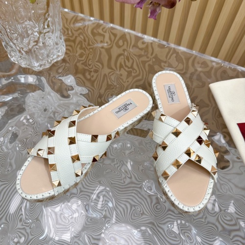 Replica Valentino Slippers For Women #1212190 $102.00 USD for Wholesale